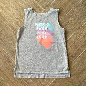 + ATHLETIC WORKS + Work Hard Tank Top